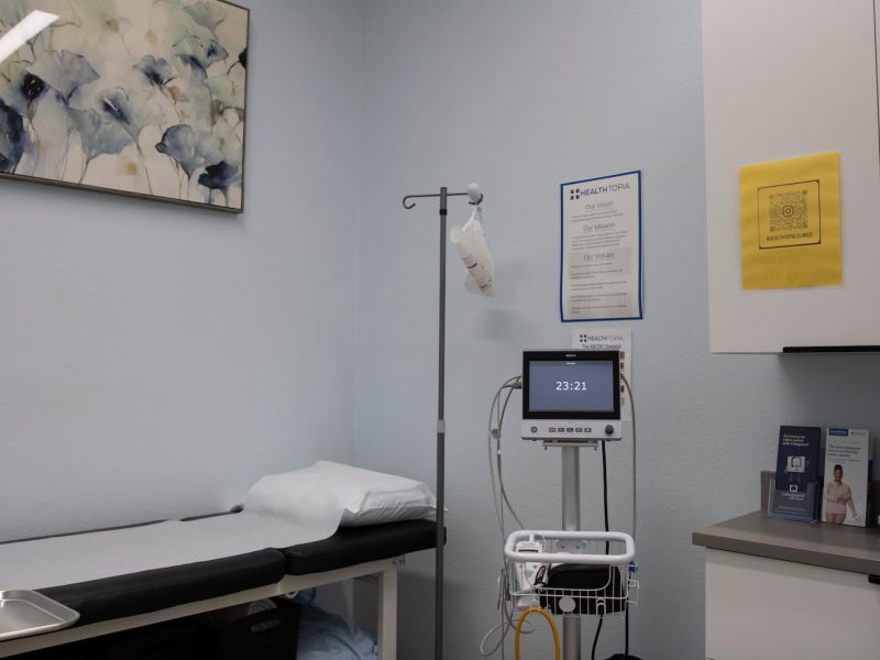 Exam room at Healthtopia Encinitas